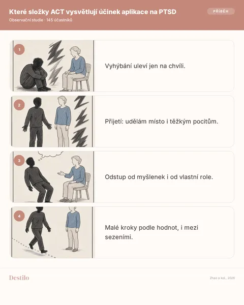 Nepohodlí, odstup a malé kroky