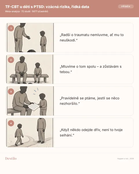 Rozhovor o traumatu: strach versus data